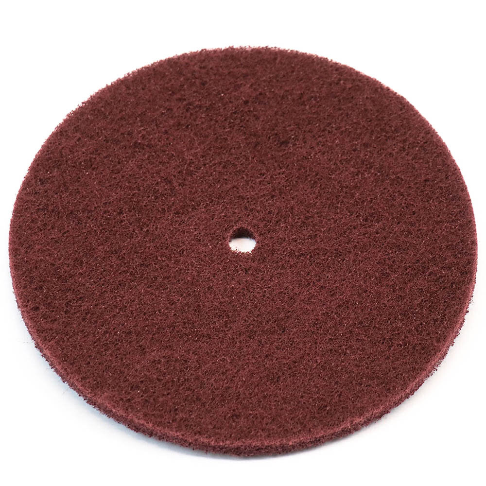 8″ Fine Cleaning Wheel 400 Grit | Scotch Pad Polish Abrasive Bench Grinder Buff