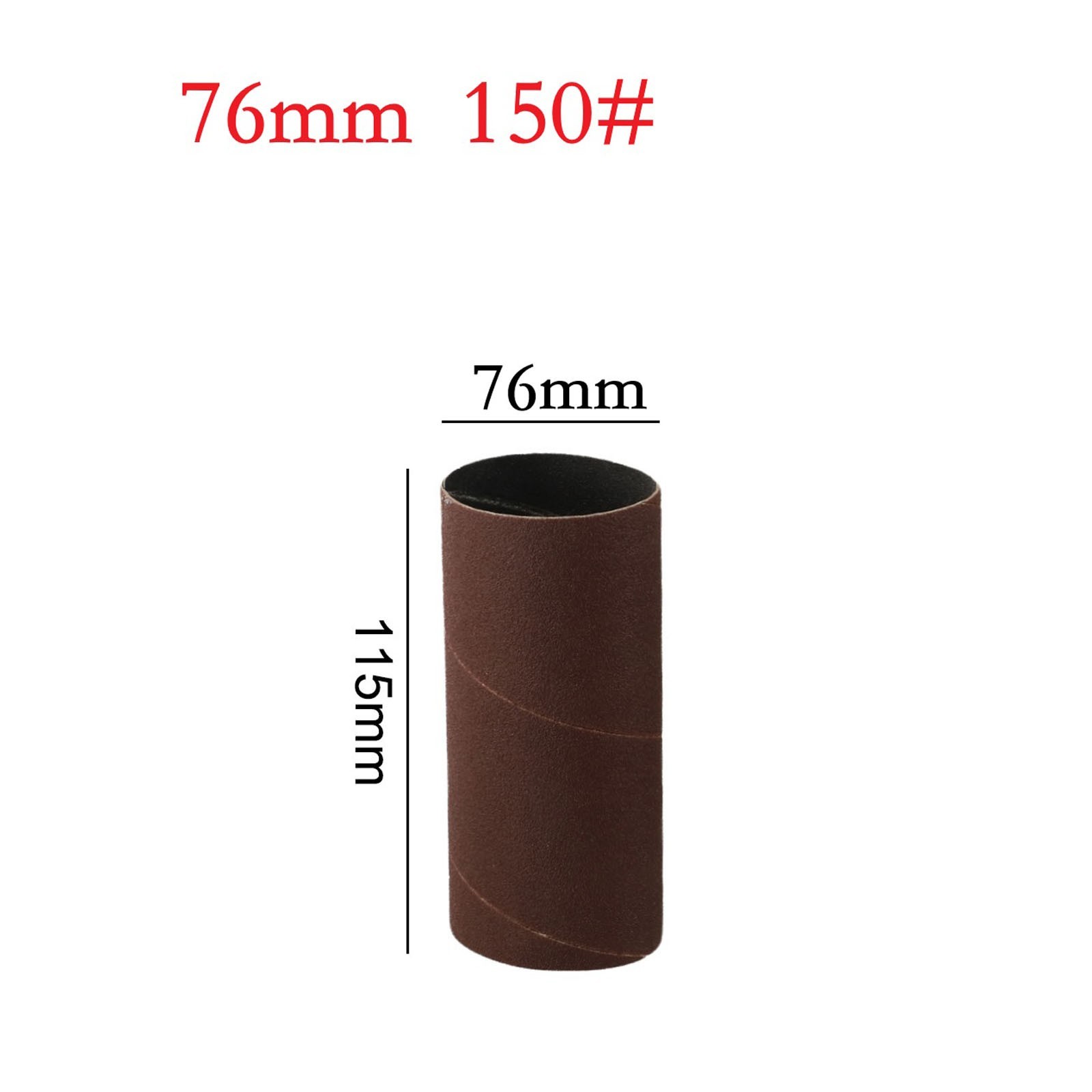 115mm Sanding Drum Sleeves 1PC 80 150 240 Grit for Precise Sanding Tasks
