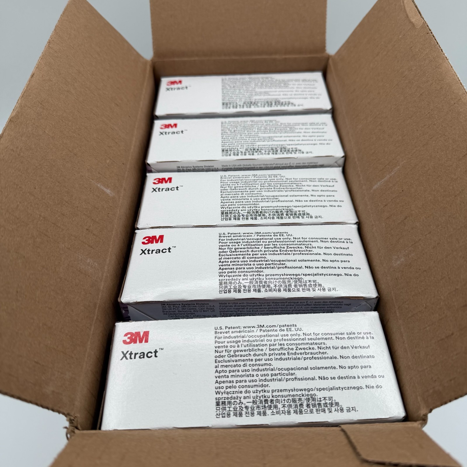 5 packs of 50 (250) 3M XTRACT CUBITRON II film disc 775l 5 in X NH 600+ 11983