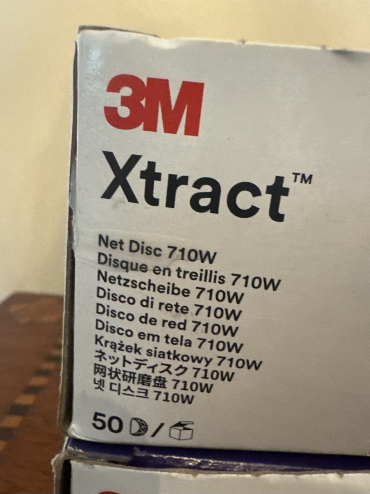 3M Xtract™ Cubitron™ II Net Disc 710W 120+ Grit Dust-Free Sanding Discs 2 – 50