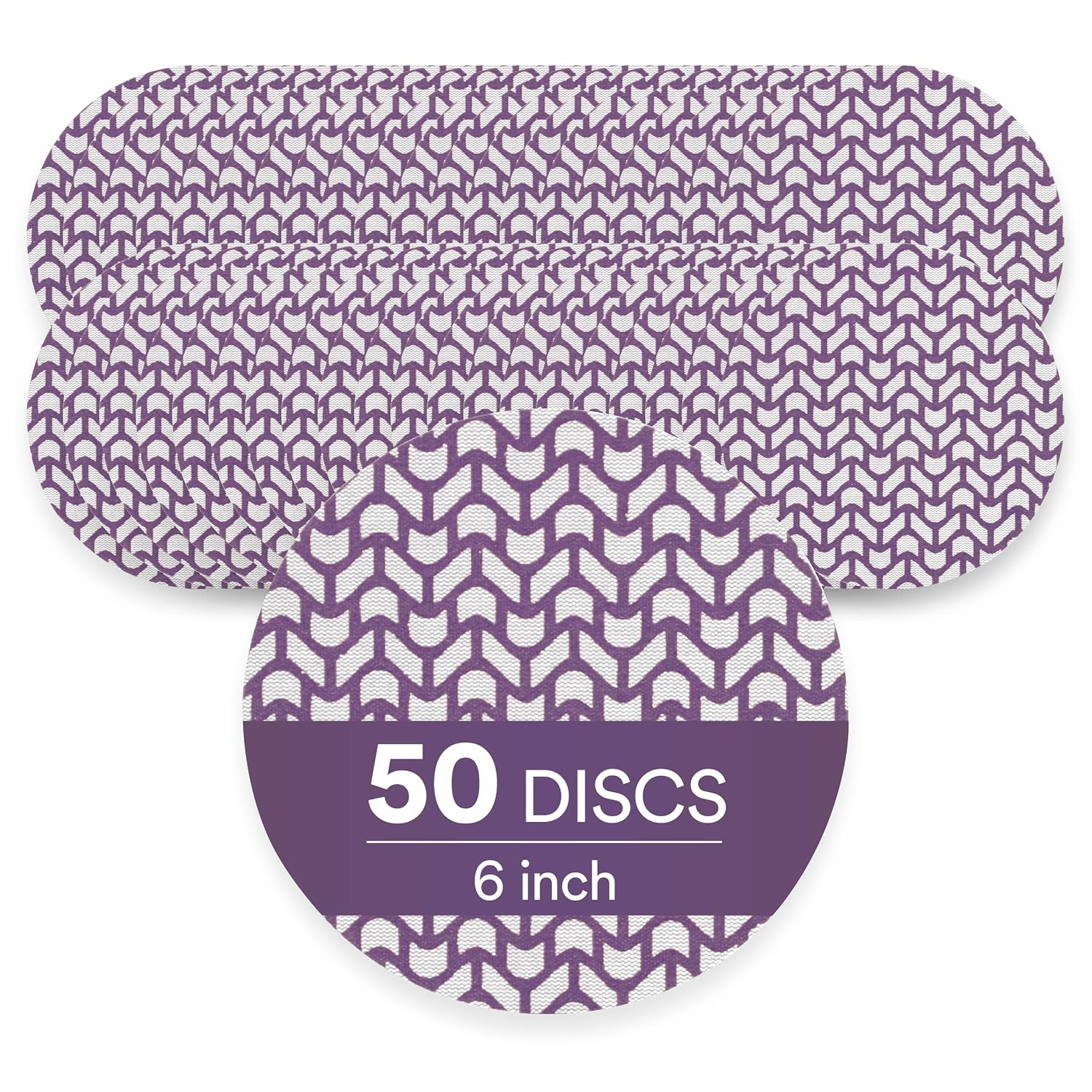 3M Xtract Net Disc 710W 6 In 80 Grit Die 600Z Pack of 50 Hook Loop Sanding Discs