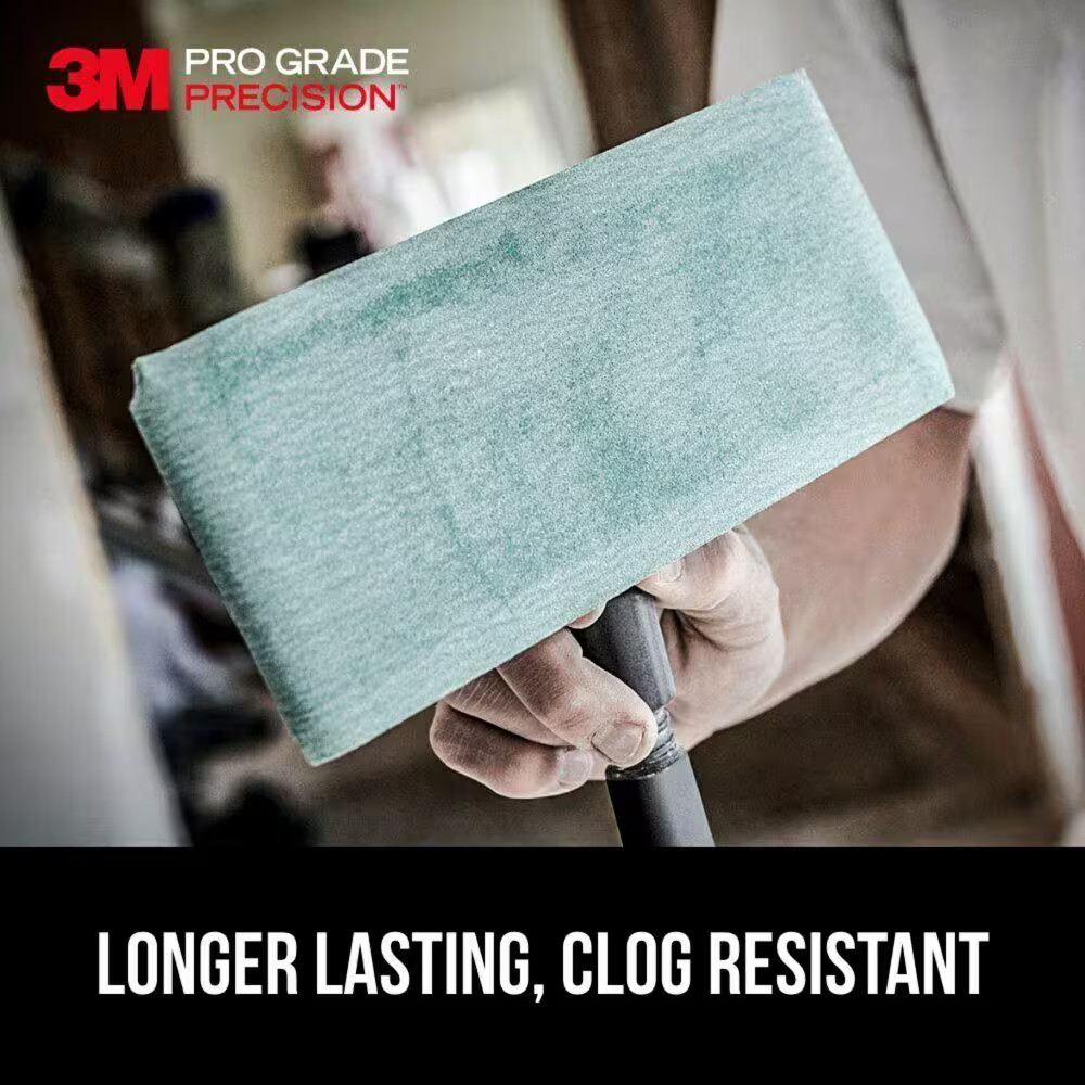 Pro Grade Precision 4 3/16 In. X 11 1/4 In. 120 Grit Drywall Sanding Sheets (12-
