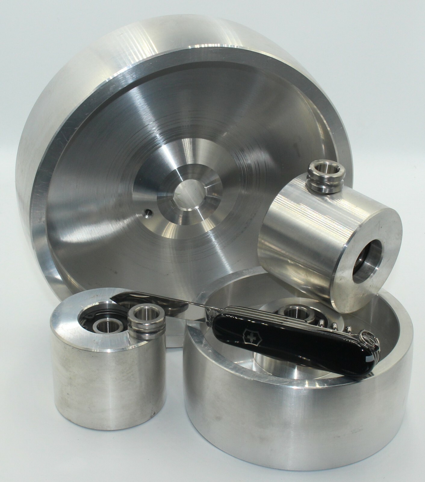 Belt Grinder wheel set 200 mm Drive 19