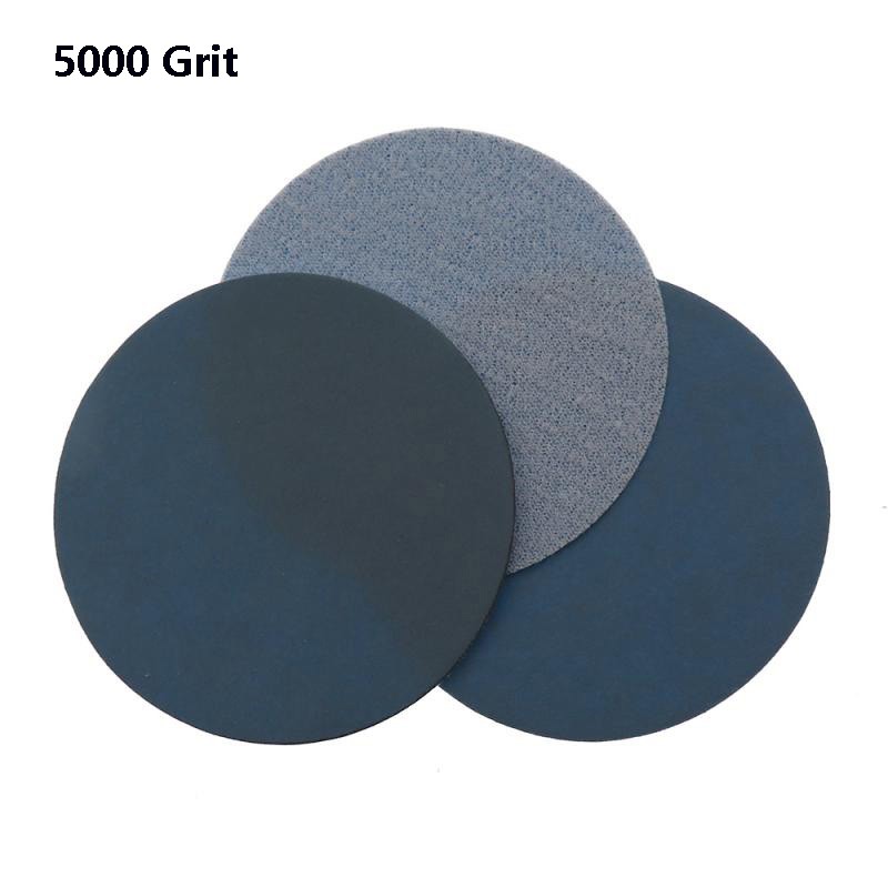 3″ 75mm Sanding Pads Discs Wet Dry Sander Hook Loop Sandpaper 400 – 10000 Grit