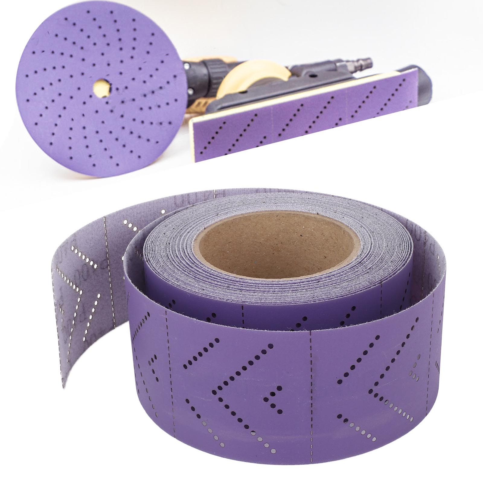 Roll 320 Grit Ceramic Sandpaper Roll Durable For Rough Finishing Easy To Use