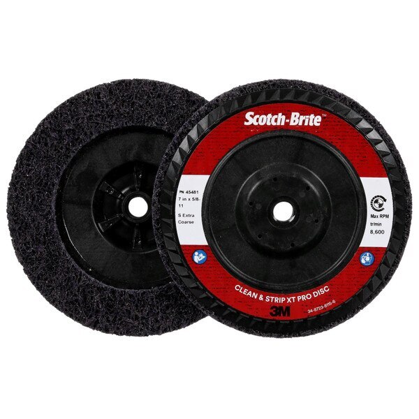 “Scotch-Brite Clean & Strip XT Pro 7” Disc SiC Extra Coarse Purple