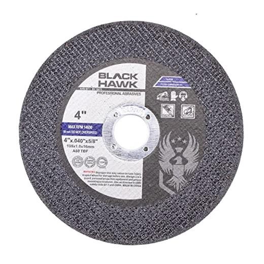 Metal and Stainless Steel Thin Cut Off Wheels for Angle 4″ x .040″ x 5/8″
