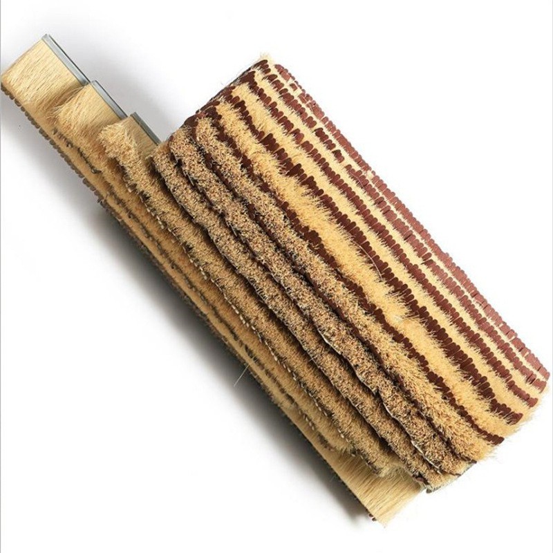 1Pcs 200mm Sandpaper Wire Sisal Polishing Wheel Woodworking Strip Buffing Part