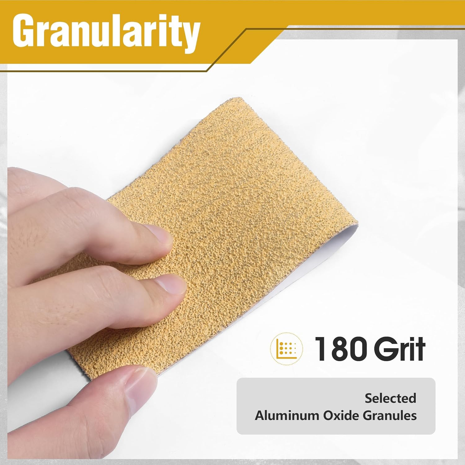 180 Grit PSA Sticky-Back Sanding Roll 2-3/4″ X 20 Yd Gold