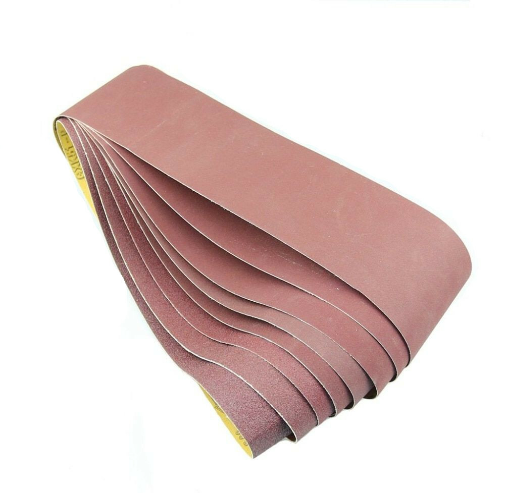 5 Pcs 915mm*100mm Sanding Belts P40 – P1200 Abrasive Sanding Band Wood Polishing