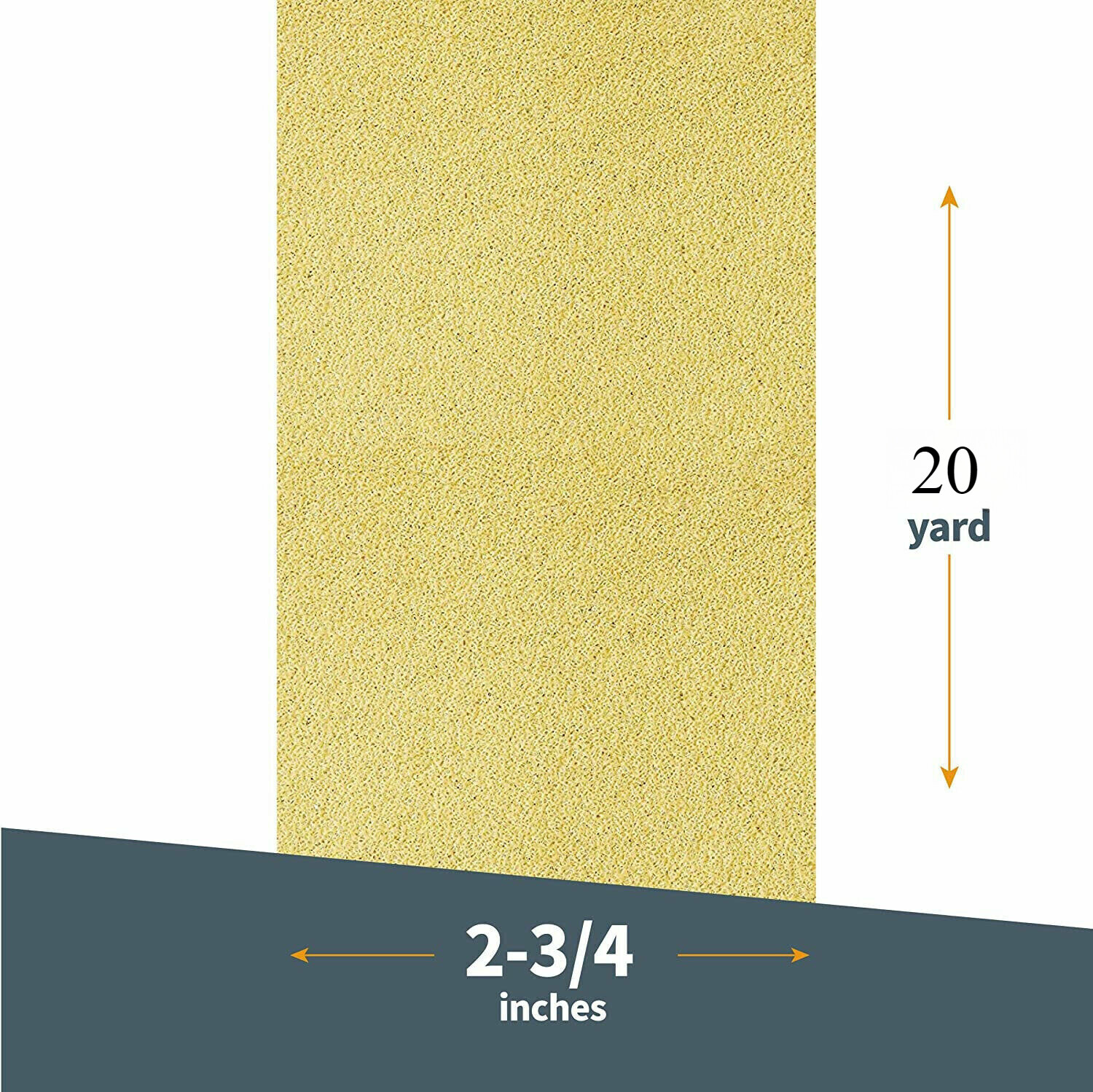 PSA Sandpaper Roll 80-1000 Grit 2-3/4in x 20 Yards Self Adhesive Continuous Roll