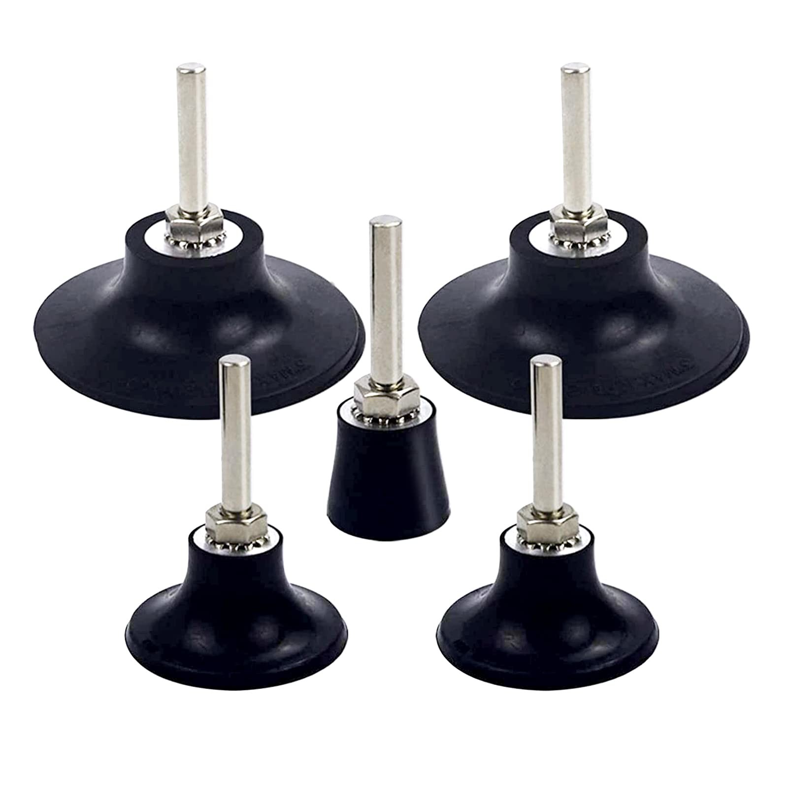 Coceca 5 Pack Disc Pad Holder, Universal Quick Change 2 Inch 3 and 1…