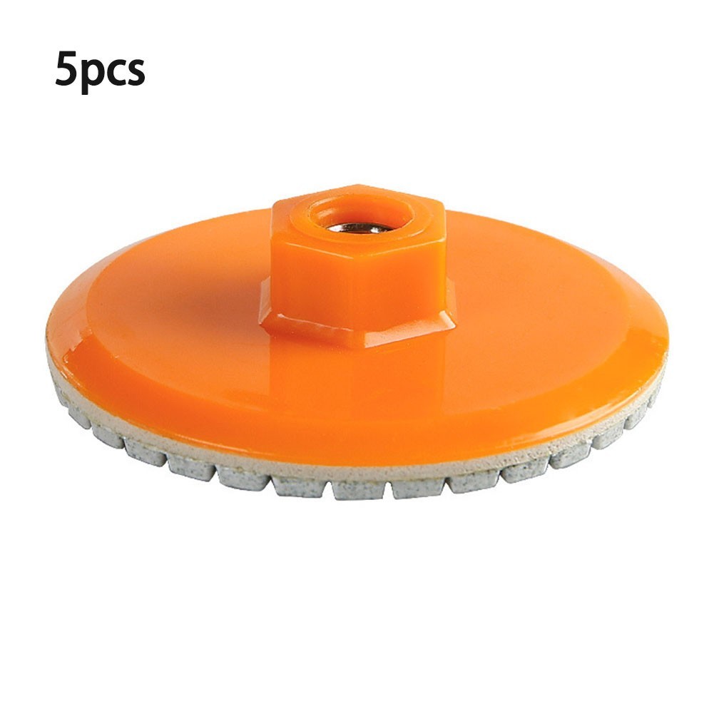 Polishing Pad 80mm 3inch Suitable for Granite For Marble Concrete 5pcs Set