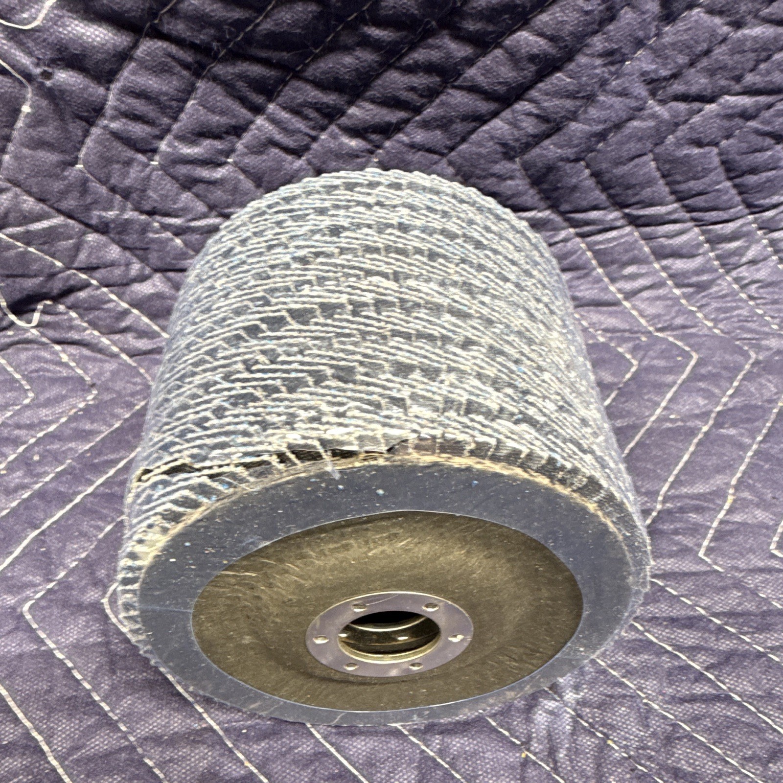 LOT OF 10- Blue Zirconia 4-1/2″ 60 Grit Flap Grinding Sanding Wheels Discs