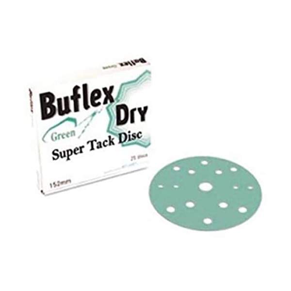 KOVAX 193-1565 Buflex Dry Green Discs 152 Mm Pieces 25