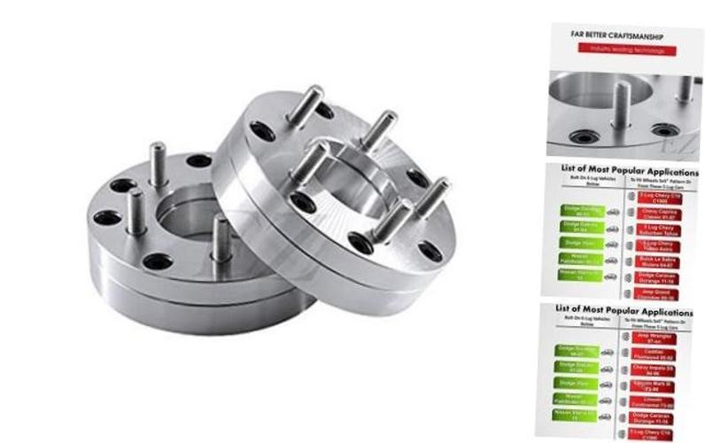 2 Wheel Adapter 6×4.5 to 5×5 (6×114.3 to 5×127) Thickness 2 Inch