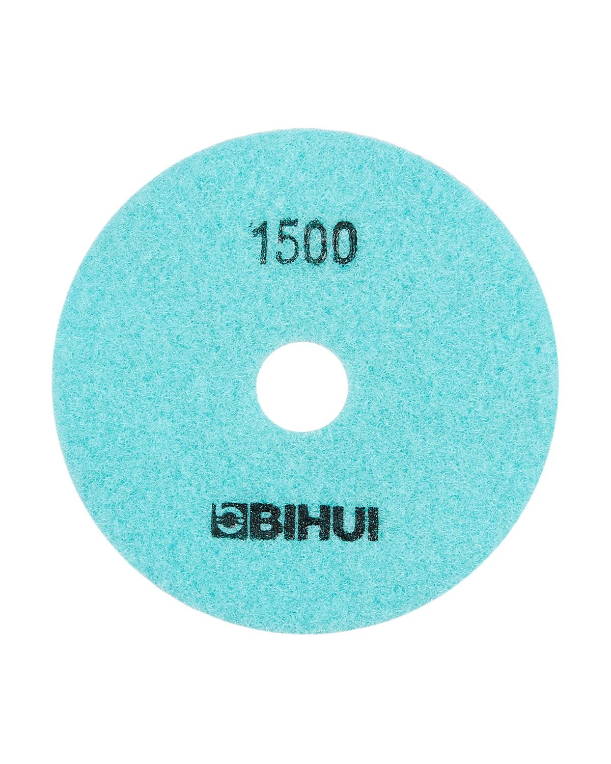 BIHUI 4″ Diamond Polishing Pad, 1500 Grit – DPP415