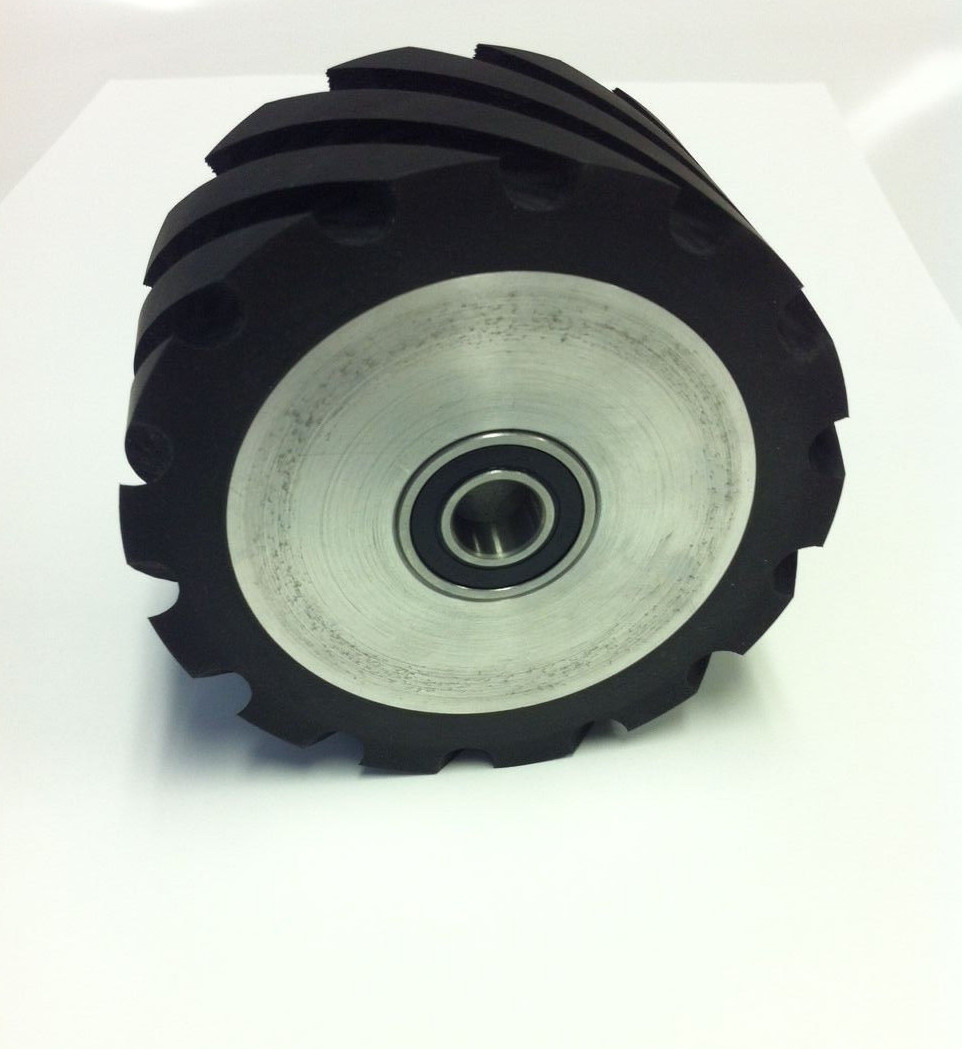 Belt Grinder RUBBER Wheel for 2×72″ knife making grinder