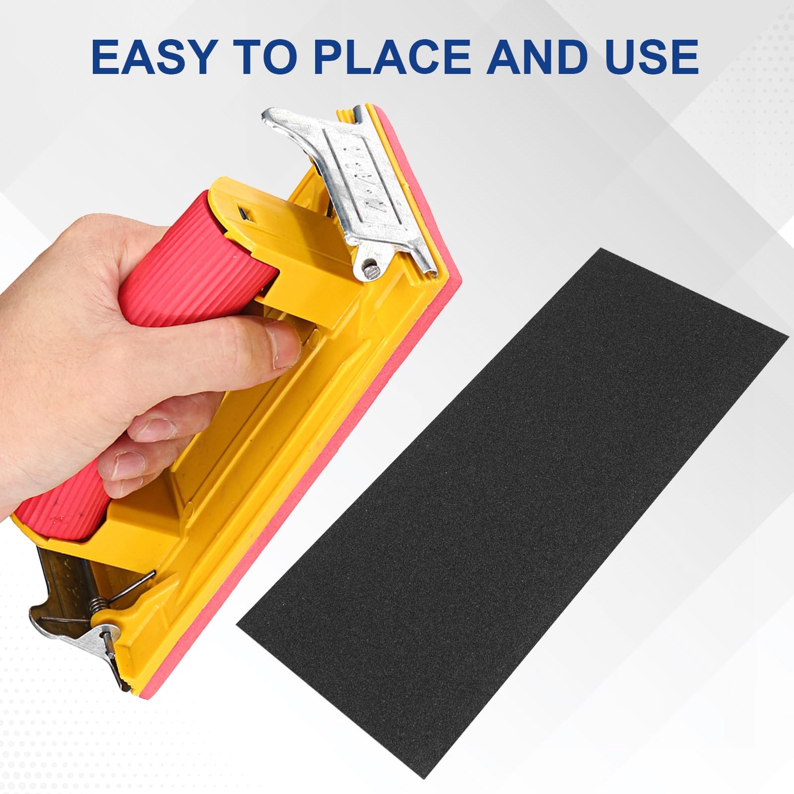 72 Pcs Wet & Dry Sandpaper for Wood Furniture Finishing Metal Sanding Automotive