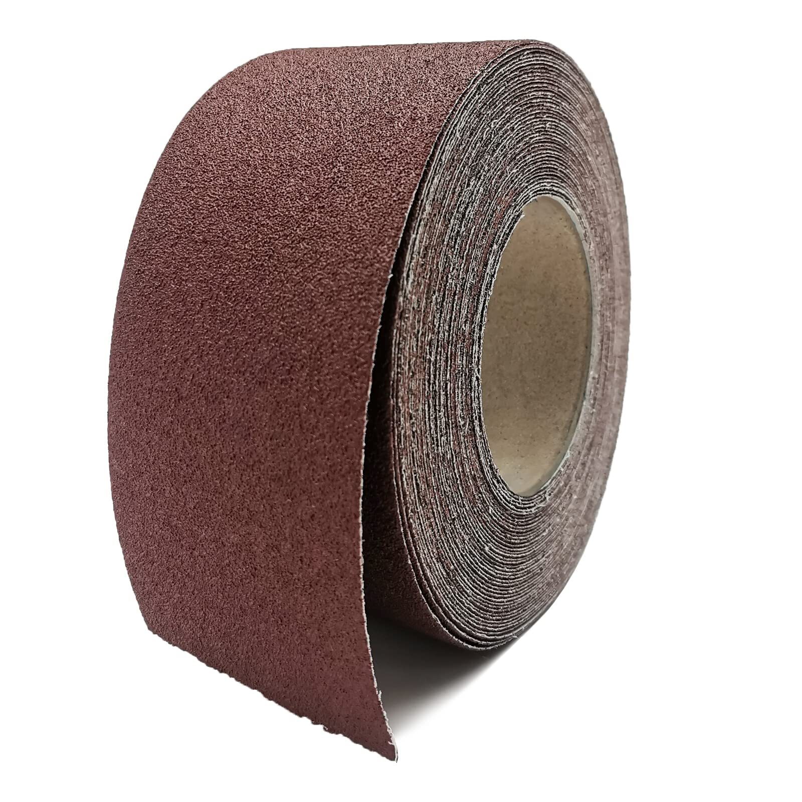 80 Grit Sandpaper Roll 3 Inch X 49 Feet Emery Cloth Roll Aluminum Oxide Abrasive