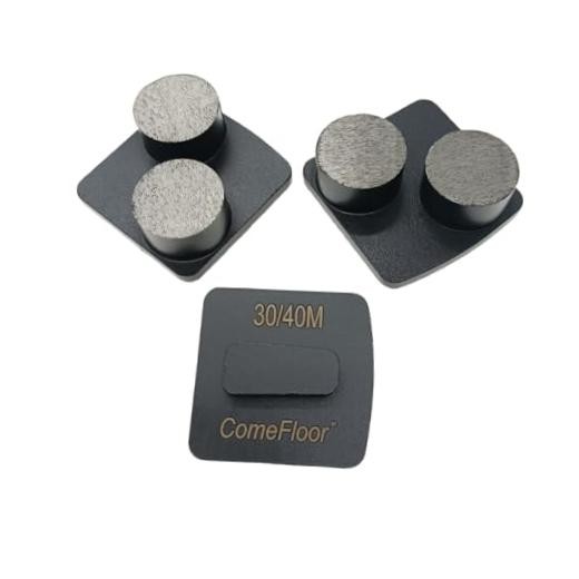 Redi-Lock Concrete Floor Preparation Disc, Diamond Metal 30/40 Grit Medium Bond