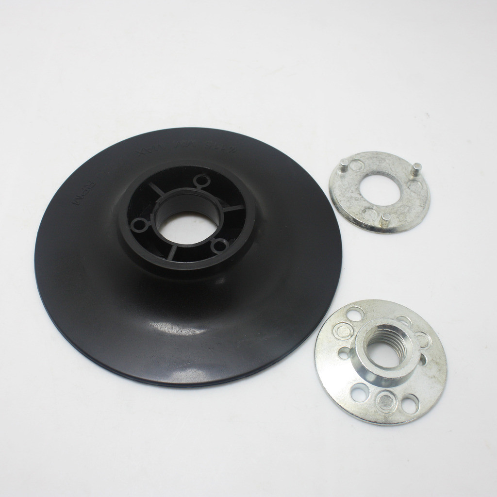 M14 Thread 115mm Plastic Backing Disc Pad, For 4 1/2″ Angle Grinder Sander Fibre