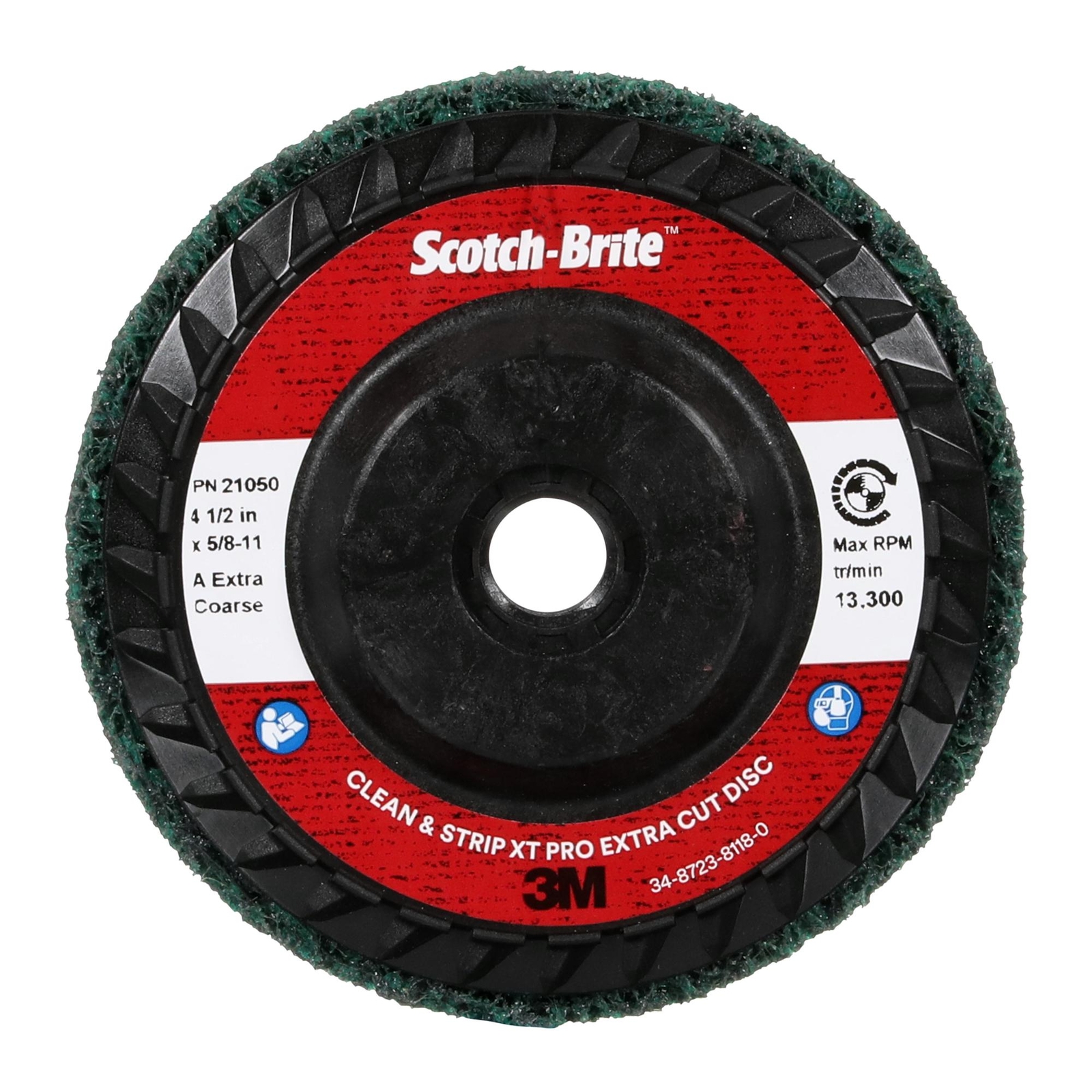 Scotch-Brite Clean and Strip XT Pro Extra Cut Disc, XC-DC, A/O ExtraCoarse