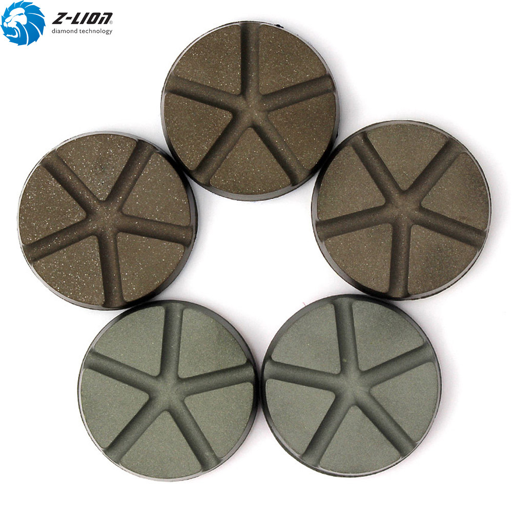 3Pcs Diamond Ceramic Polishing Pads 3 Inch Concrete Floor Grinding Wheel Coarse
