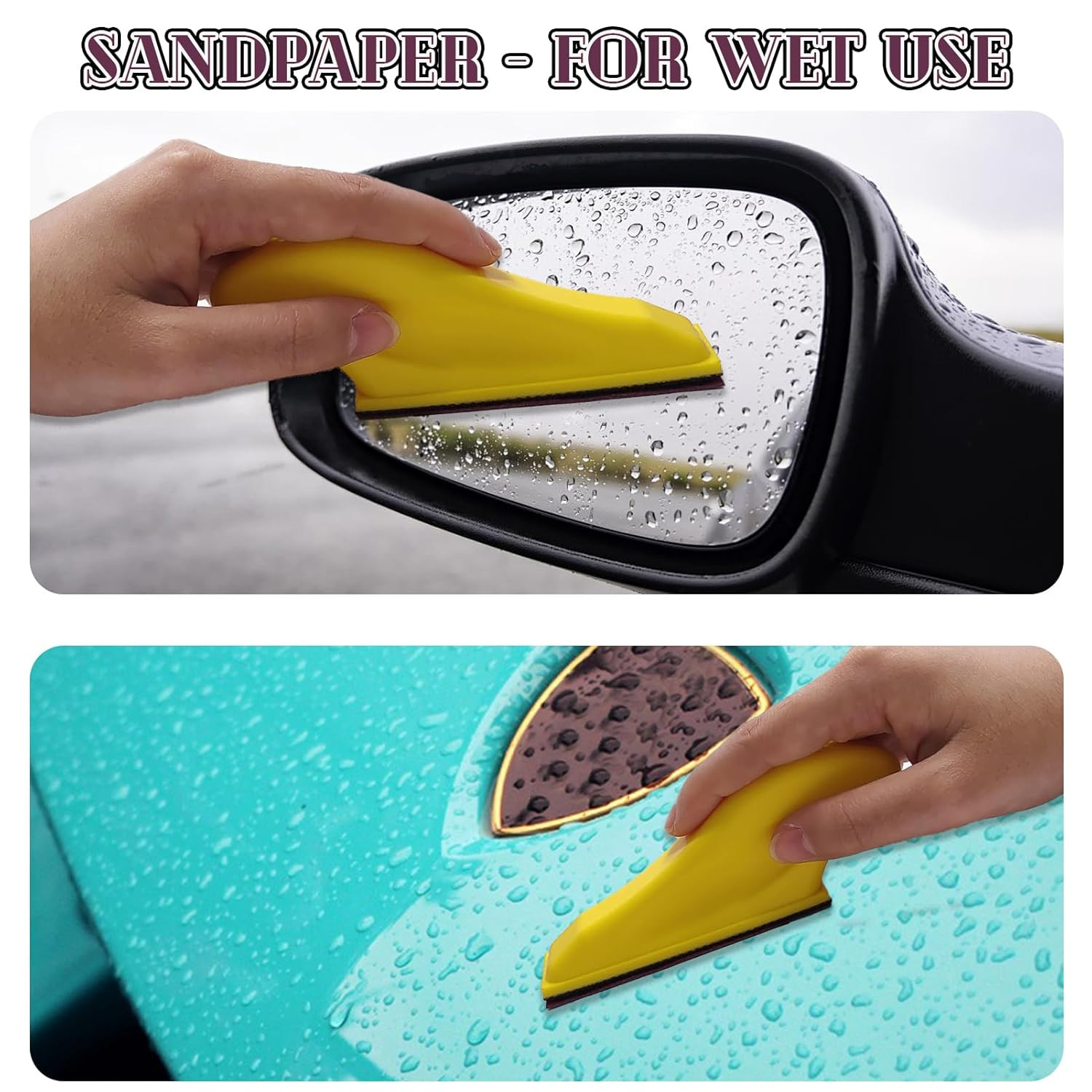100Pcs Micro Detail Sander Paper Kit Wet Dry Sandpaper 320 400 600 800 1000 120