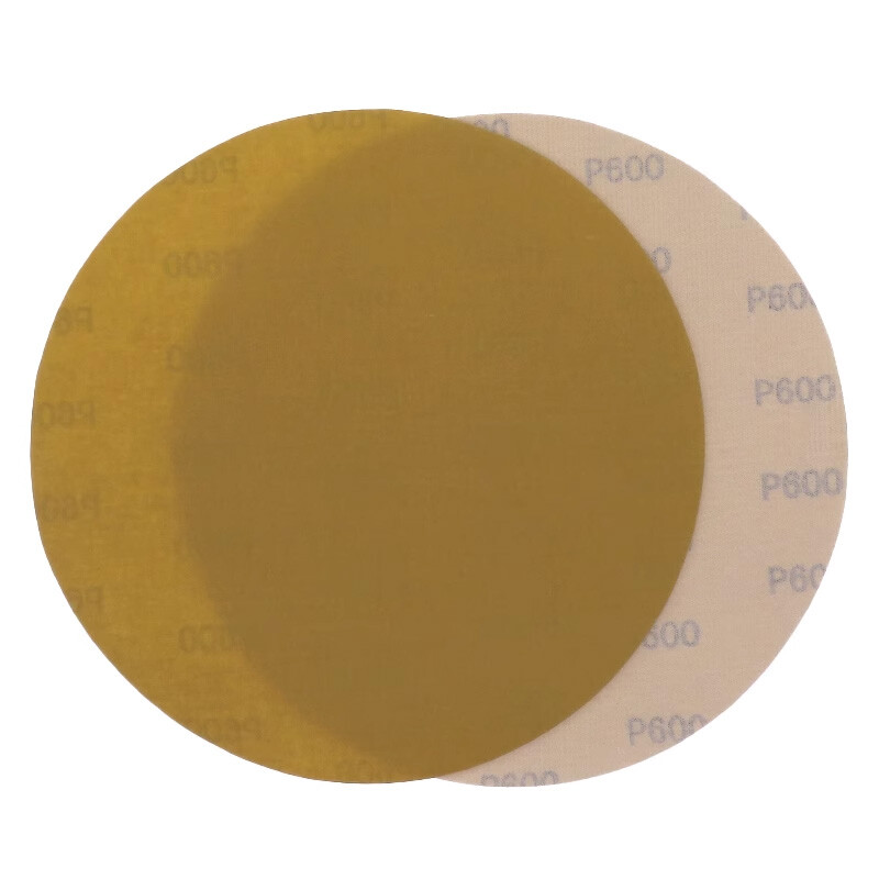 9 Inch 225mm Round Yellow Sandpaper Disk Hook and Loop 40-1000 Grit Sand Sheets