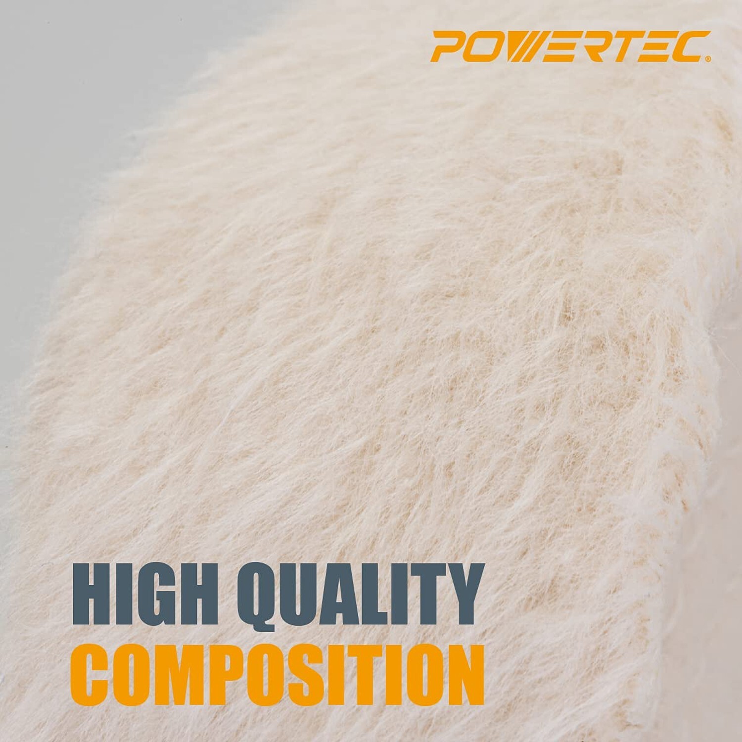 POWERTEC 71630 6-Inch Extra Thick Spiral Sewn Buffing Wheel, Cotton (80 Ply) …