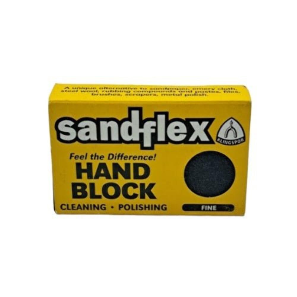 Sandflex Hand Block, Fine 1 Count (Pack of 1)