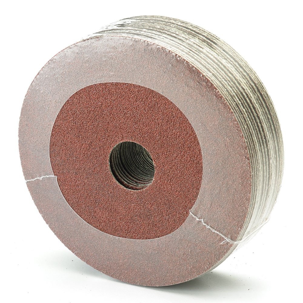 Mercer Industries 301080-4-1/2″ x 7/8″ Aluminum Oxide Resin Fiber Discs, 80 G…