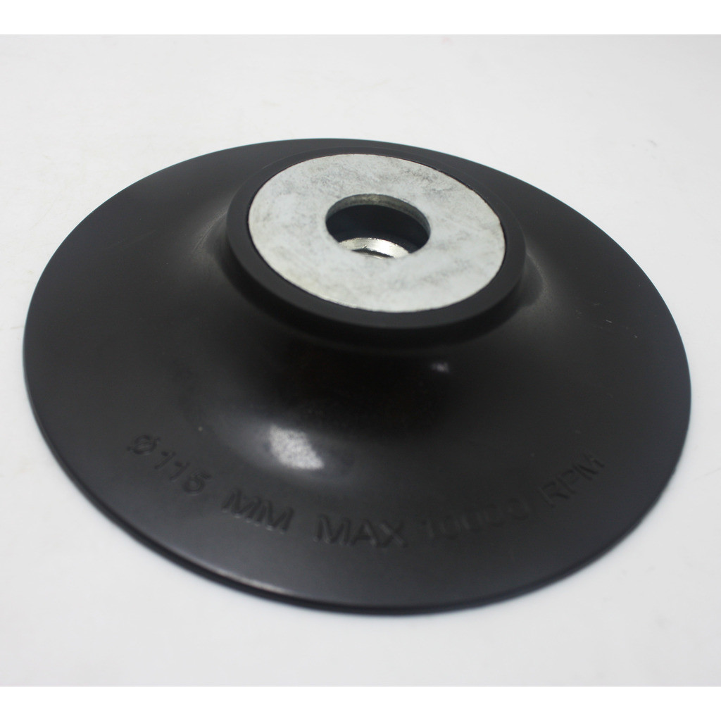 M14 Thread 115mm Plastic Backing Disc Pad, For 4 1/2″ Angle Grinder Sander Fibre