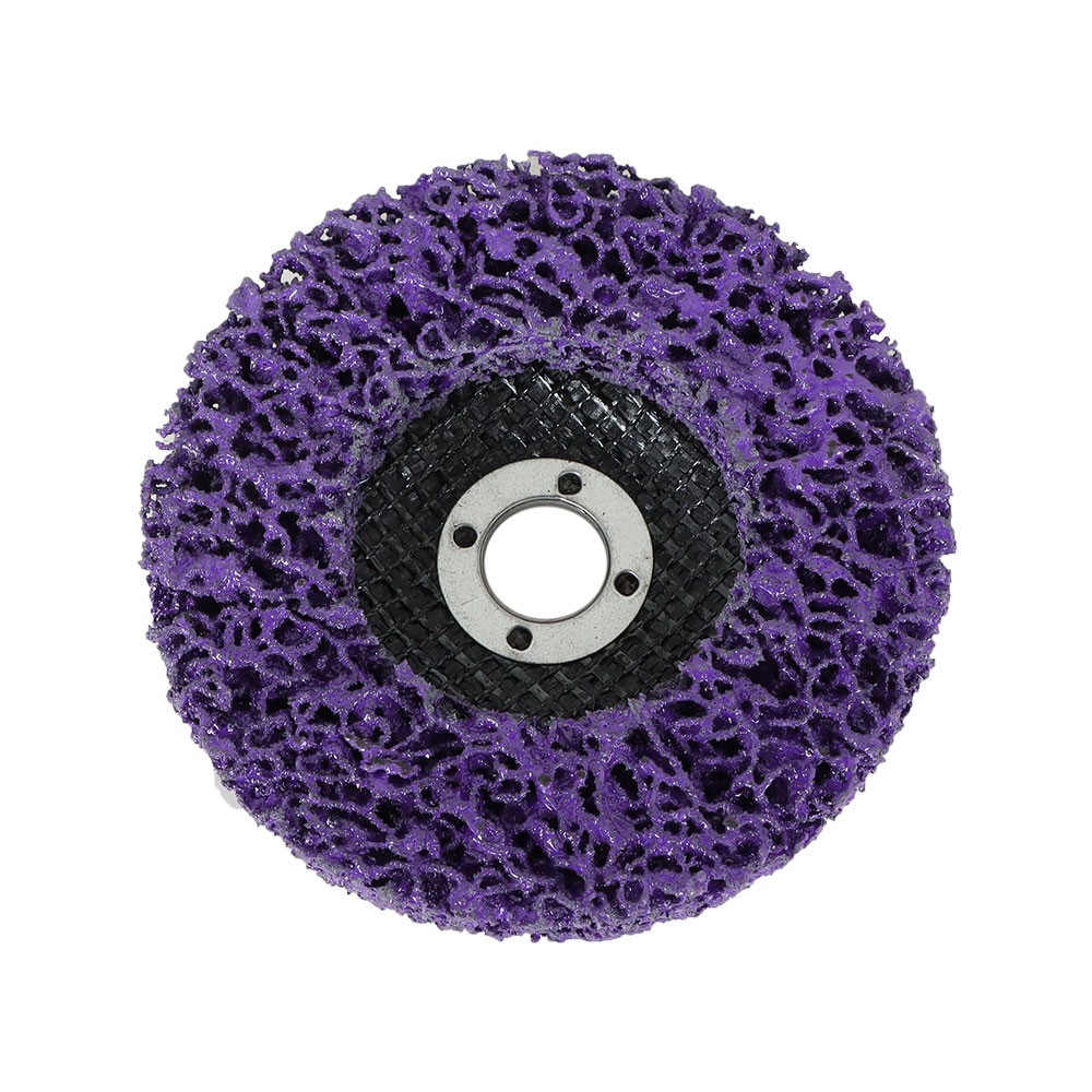 10 Pack 4 In x 5/8 In Purple Strip Discs Stripping Wheel Fits For Angle Grinders