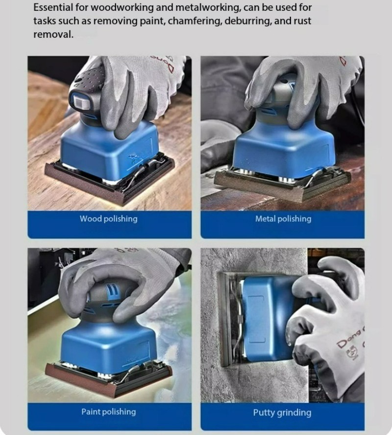 Electric Sandpaper Machine, Wall Surface Sanding Putty Grinding Machine