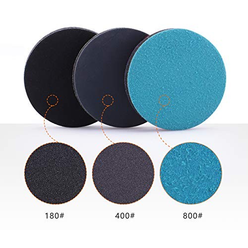 2Inch Car Felt Polishing Buffing Pad, 8pcs Polishing Sanding Discs, Felt
