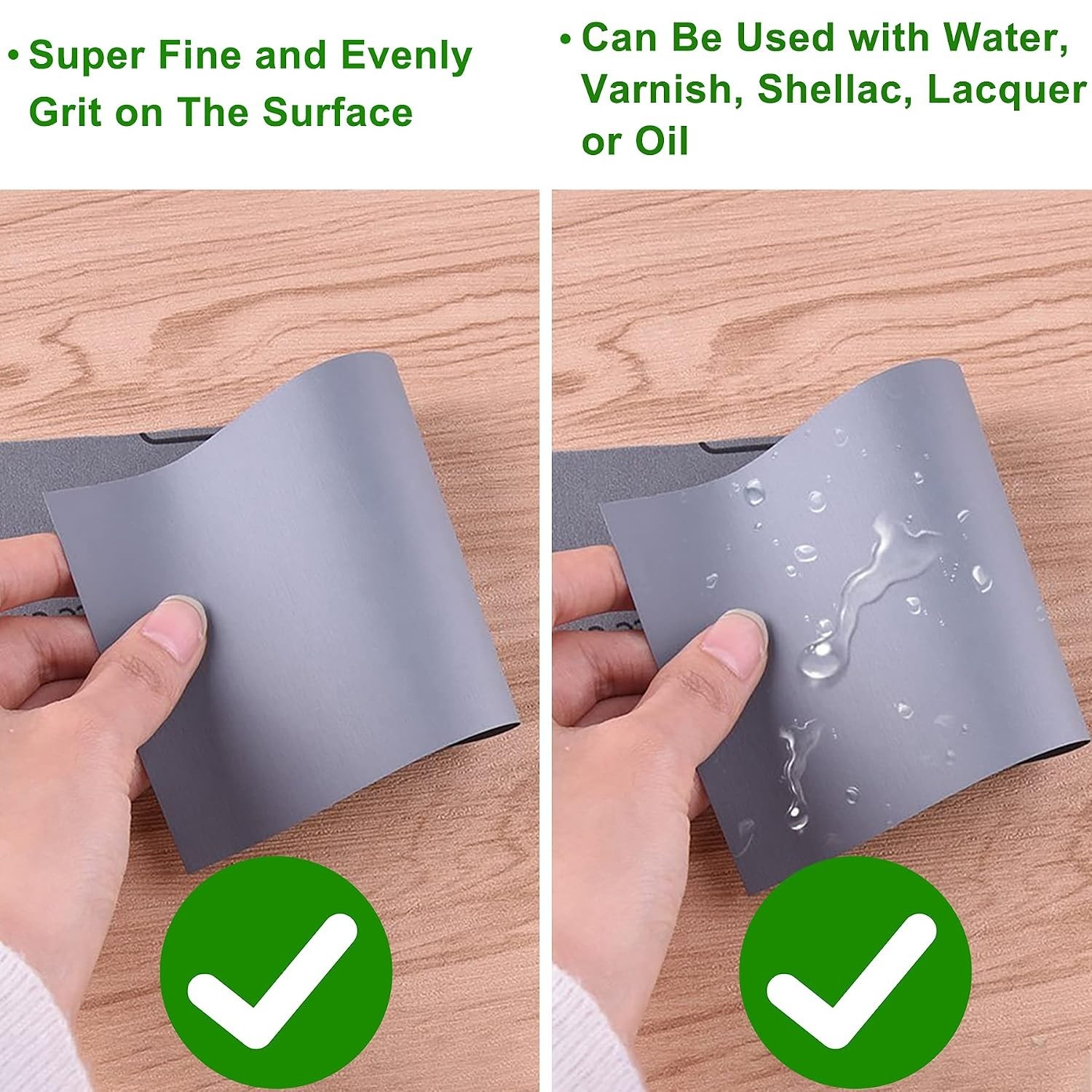 36 Pieces Wet and Dry Sandpaper 3000 5000 7000 10000 Grit Sanding Paper 9×3.6 in