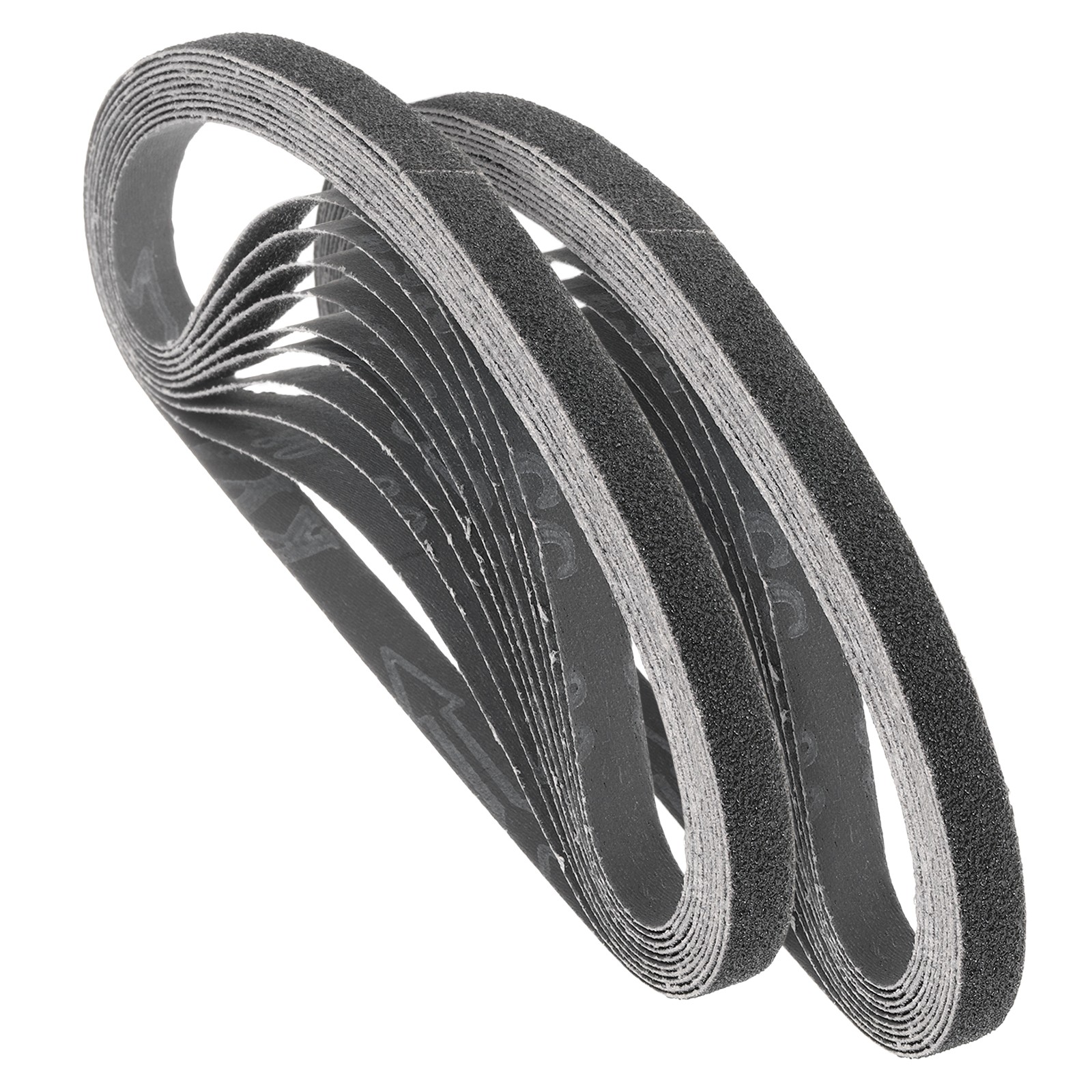 20Pcs Sanding Belts, 1/2″ x 18″ 60/80/120/180/240 Grits Silicon Carbide