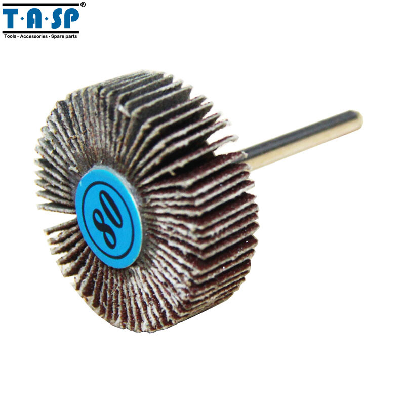 Abrasive Sanding Flap Wheel 1/8” Shank for Dremel tool Grinding and Polishing