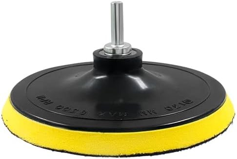 6 Inch Hook & Loop Backing Pad Orbital Sander Polisher Sanding Pad with M14 Dril