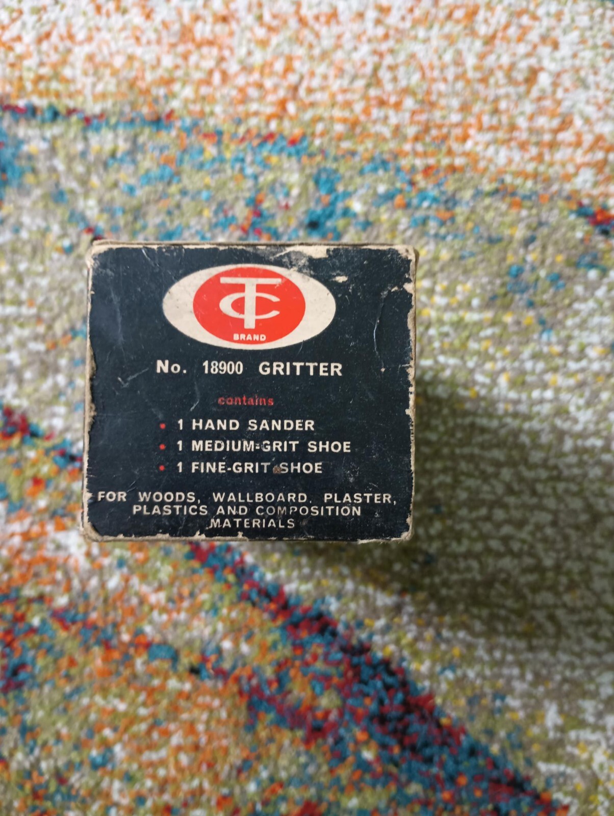 Vintage SKIL Tungsten Carbide Abrasive Gritter Hand Sander