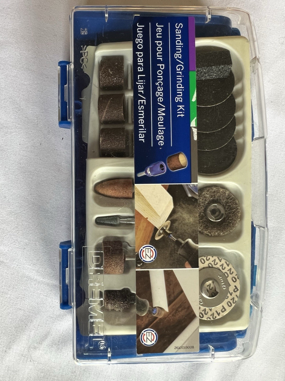 SANDING GRINDING ACCESSORY CASE KIT For Dremel Rotary Tool Cutting Grinding Sand