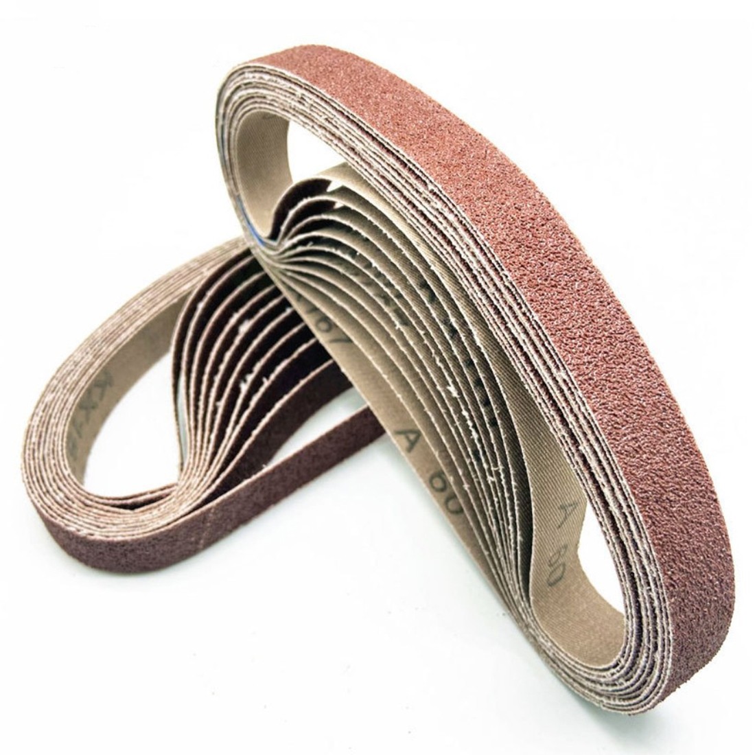 Aluminum Oxide Sanding Belt Sander Belts 13x458mm 10x330mm Sandpaper 60-600 Grit