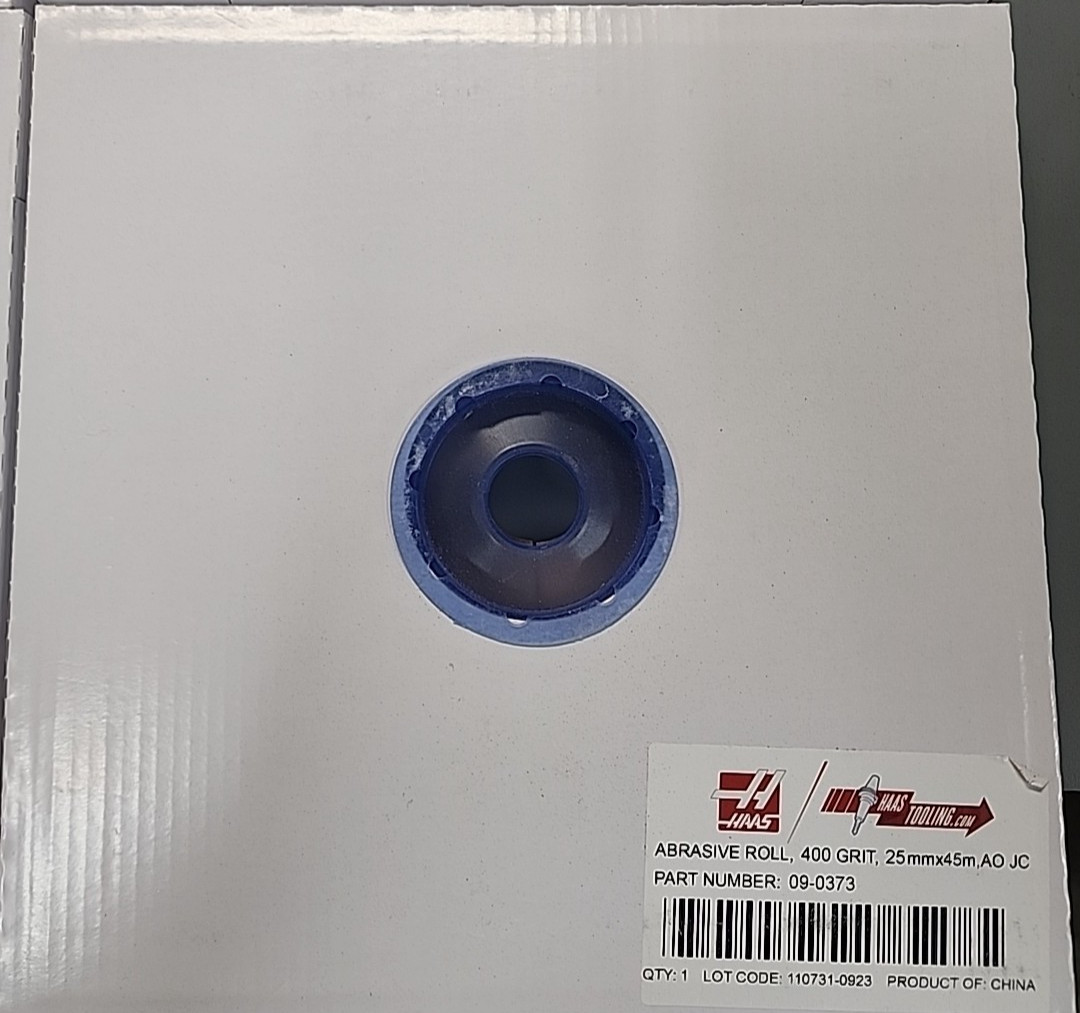 Haas 1 “x 147.5 Feet Aluminum Oxide Emery Cloth Sandpaper Shop Roll 80-400 Grit