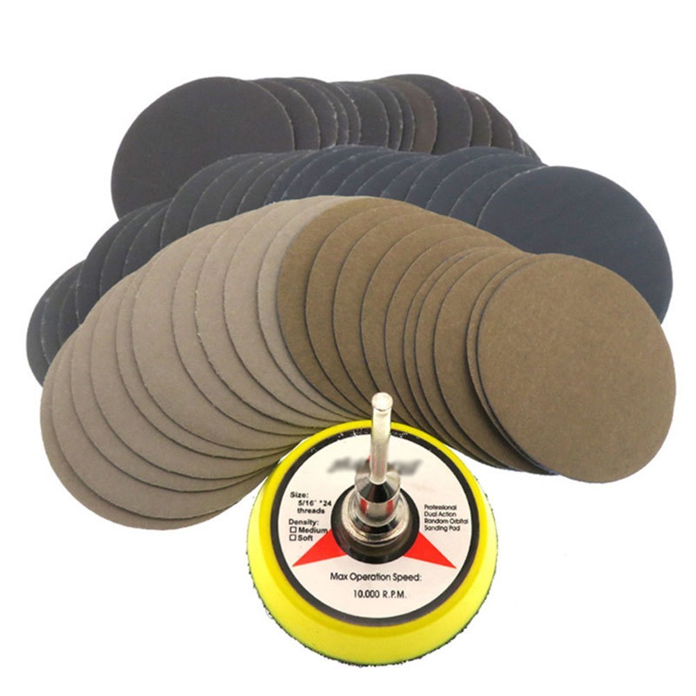Wide Application 2 Inch Sandpaper Disc Set for Rust Removal and Paint Removal