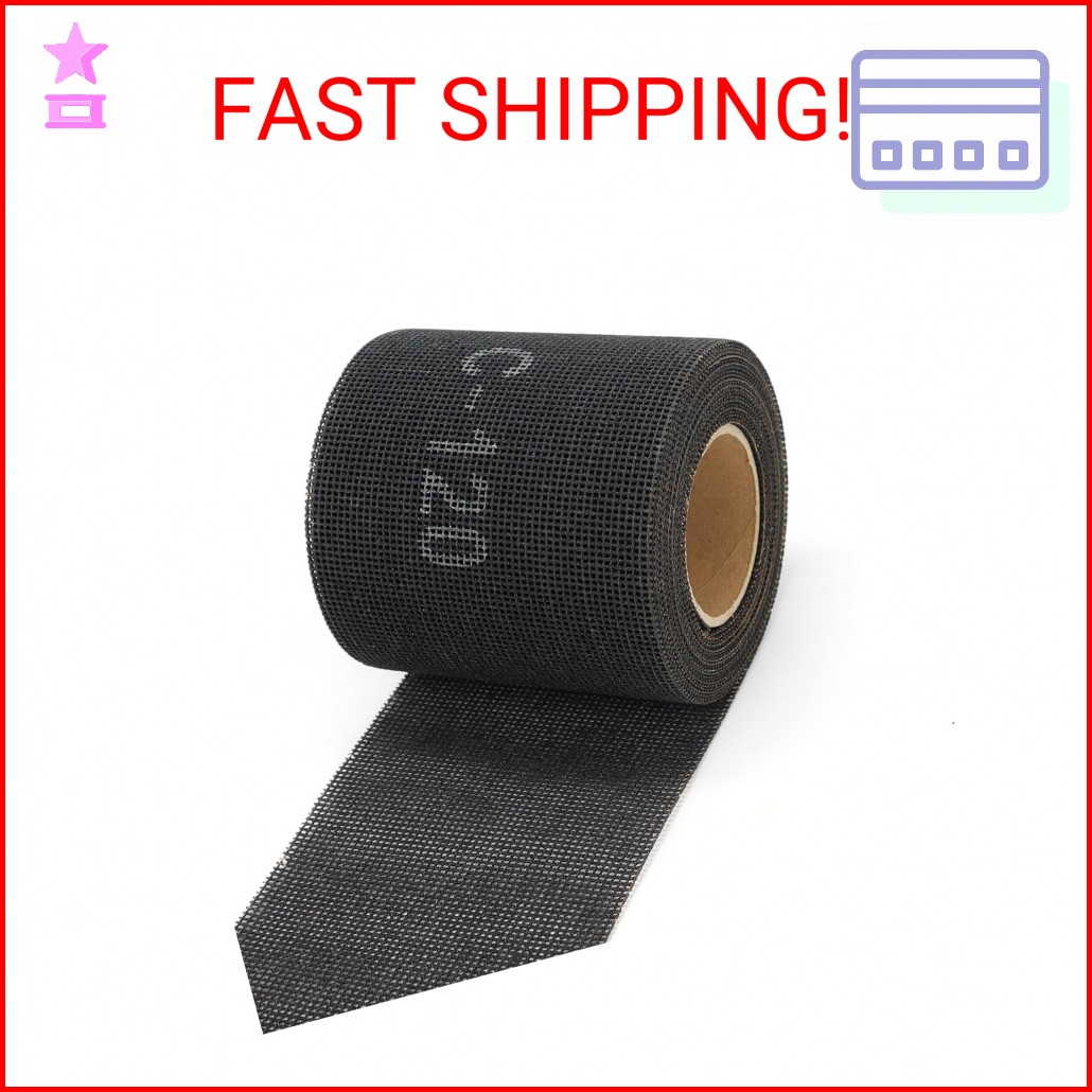 SCOTTCHEN Sanding Screen Mesh Roll for Dry Wall 4-1/8″ Wide x 6.5yd(20 ft) Long
