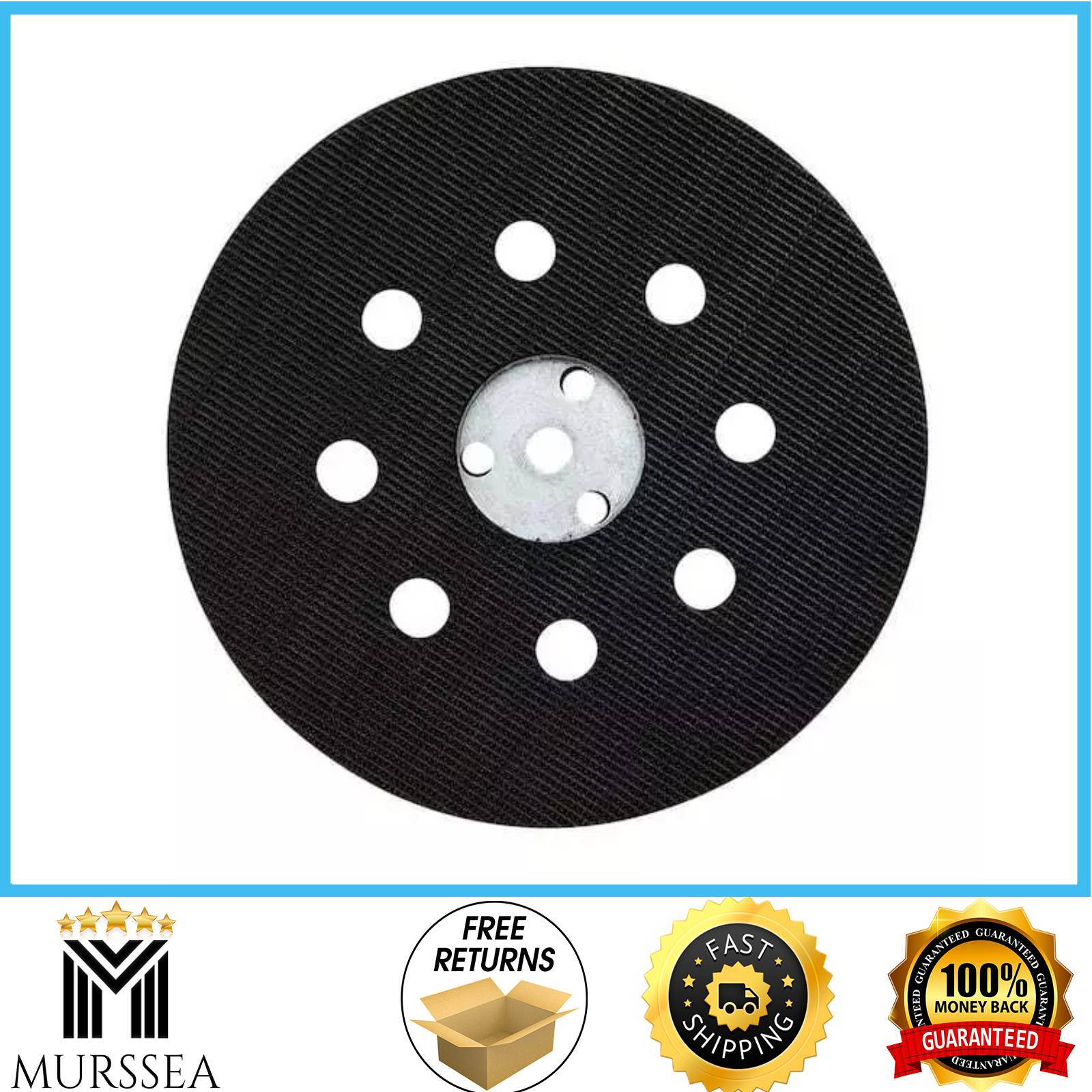5″ Soft Hook & Loop Sander Backing Pad Polishing Sanding 1295D, 3107DVS 3725DEVS
