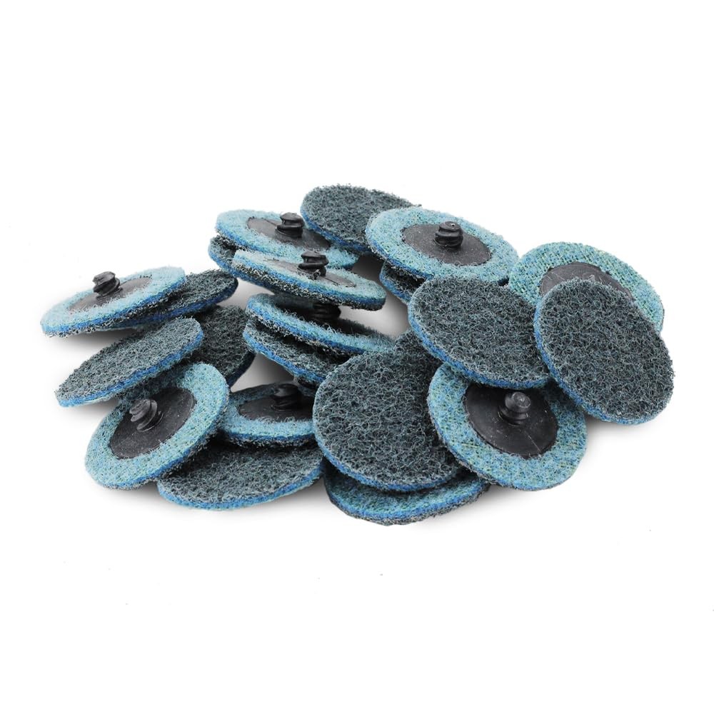 BHA Surface Conditioning Quick Change Discs, 2″ Blue (Fine) Prep Pad – 25 Pack