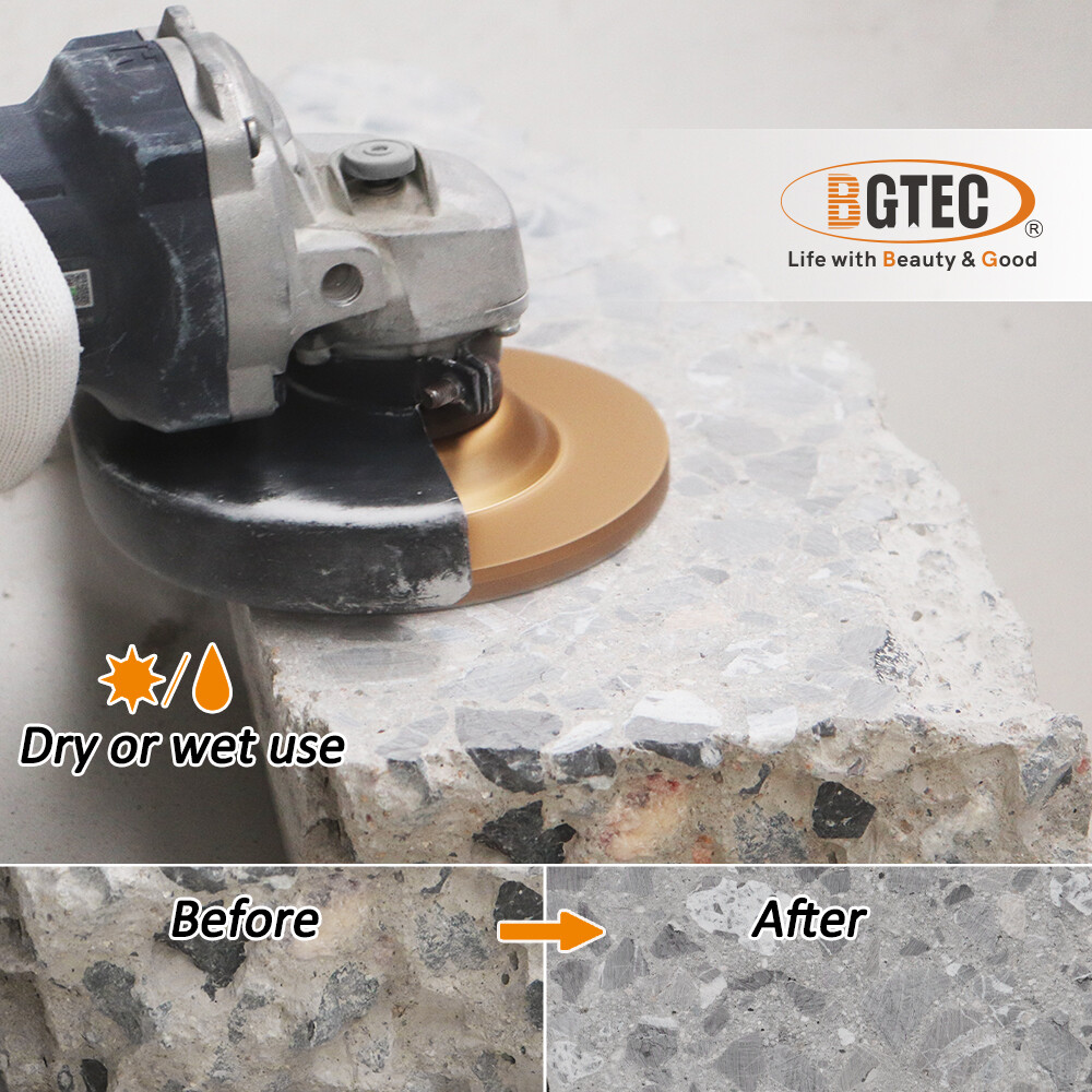 Turbo Row Diamond Concrete Grinding Wheel 4/4.5/5/7” Abrasive Wheel for Granite